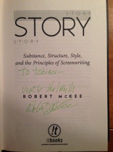 "Write the Truth", he told me.